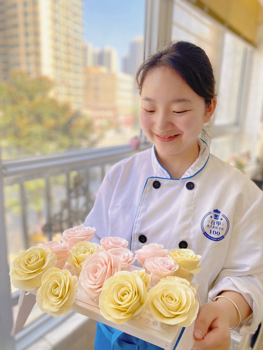 翻糖玫瑰花學(xué)習(xí)成果